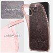 Etui case na iPhone 15 Plus Liquid Crystal Glitter - różowo przezroczyste (2)