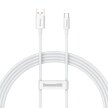 Kabel przewód USB-A - USB-C Superior Series 100W 1.5m - biały