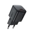 Ładowarka sieciowa USB-C GaN PD 20W - czarna