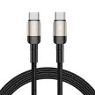 Kabel przewód USB-C UltraBoost Evo PD 100W 5A 2m - tytanowy