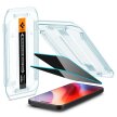 Szkło hartowane prywatyzujące z ramką montażową na iPhone 16 Pro Max - 2 szt.