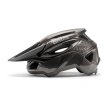Kask na rower górski z regulowanym daszkiem zapięciem magnetycznym 58-62 cm - tytanowy (2)