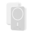 Powerbank K26 10000mAh 20W USB-A USB-C MagSafe - biały
