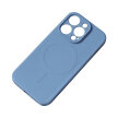 Etui silikonowe na Samsung Galaxy S25 Edge Silicone Case MagSafe - niebieskie