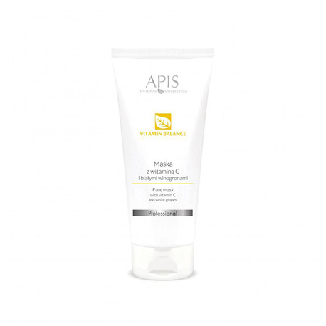 APIS Vitamin Balance maska z wit. C i białymi winogronami 200ml (1)