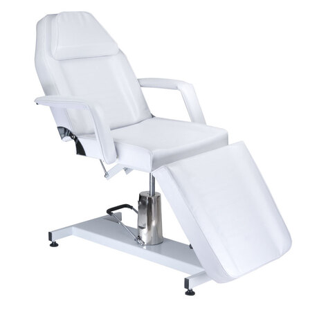 Fotel kosmetyczny hydrauliczny BW-210 biały (1)