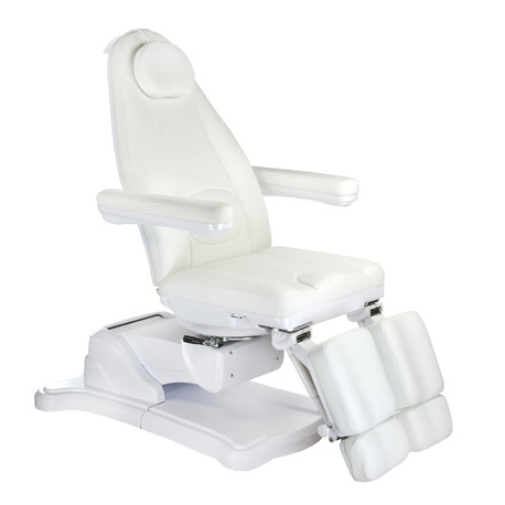 Elektryczny fotel kosmetyczny Mazaro BR-6672A Biał (1)