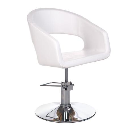 Fotel fryzjerski Paolo BH-8821 biały (1)