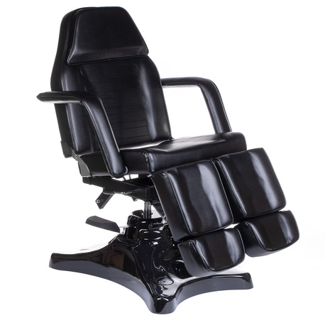 Hydrauliczny fotel kosmetyczny BD-8243 czarny (1)