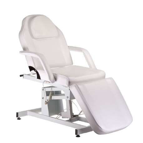 Elektryczny fotel kosmetyczny BD-8251 biały (1)