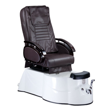 Fotel do pedicure z masażem BR-3820D Brązowy (1)