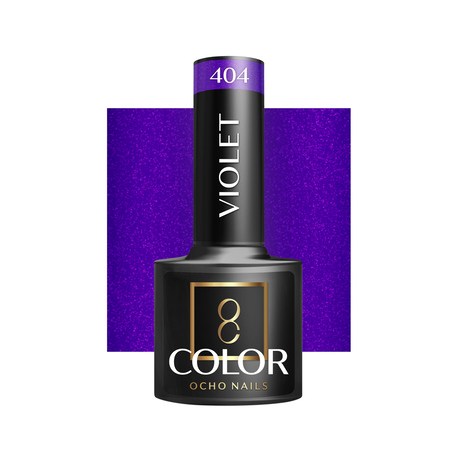 OCHO NAILS Lakier hybrydowy violet 404 -5 g (1)