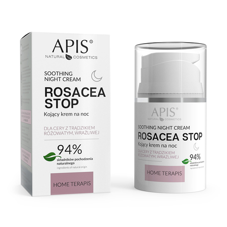 APIS ROSACEA- STOP Home terApis Kojący krem na noc 50 ml (1)