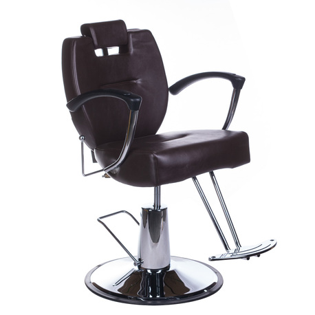 Fotel barberski HEKTOR BH-3208 Brązowy (1)