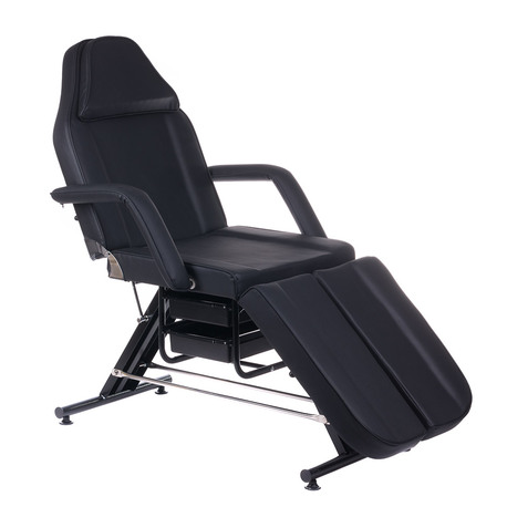 Fotel kosmetyczny z kuwetami BW-263 czarny (1)