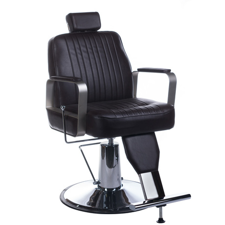 Fotel barberski HOMER BH-31237 Brązowy (1)