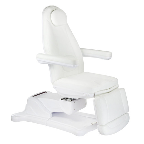 Elektryczny fotel kosmetyczny Mazaro BR-6672B Biał (1)