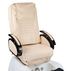 Fotel do pedicure z masażem BR-3820D Kremowy (3)