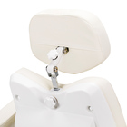 Fotel kosmetyczny elektryczny obrotowy Azzurro 873 biały (12)