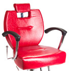 Fotel barberski HEKTOR BH-3208 Czerwony (2)