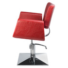 Fotel fryzjerski Vito BH-8802 czerwony (3)