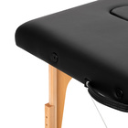 Stół składany do masażu wood Komfort Activ Fizjo Lux 3 segmentowy 190x70 czarny (7)
