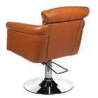 Fotel fryzjerski ALBERTO BH-8038 jasno brązowy (4)