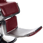 Fotel barberski LUMBER BH-31823 Wiśniowy (5)