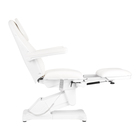 Fotel kosmetyczny elektryczny Sillon Basic pedi 3 siln. biały (4)