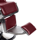 Fotel barberski LUMBER BH-31823 Wiśniowy (6)