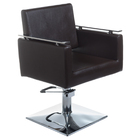 Fotel fryzjerski MILO BH-6333 brązowy (1)