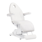 Fotel kosmetyczny elektryczny Sillon Basic 3 siln. biały (3)
