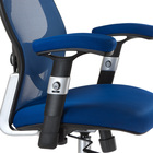 Fotel ergonomiczny CorpoComfort BX-4144 Niebieski (6)