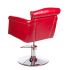 Fotel fryzjerski ALBERTO BH-8038 Czerwony (4)