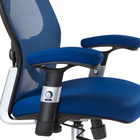 Fotel ergonomiczny CorpoComfort BX-4144 Niebieski (5)