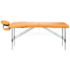 Stół do masażu i rehabilitacji BS-723 Pomarańczowy (3)