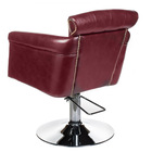Fotel fryzjerski ALBERTO BH-8038 wiśniowy (4)