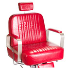 Fotel barberski HOMER BH-31237 Czerwony (2)
