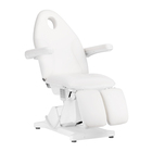 Fotel kosmetyczny elektryczny Sillon Basic pedi 3 siln. biały (2)