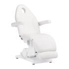 Fotel kosmetyczny elektryczny Sillon Basic 3 siln. biały (2)
