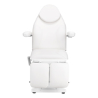 Fotel kosmetyczny elektryczny Sillon Basic pedi 3 siln. biały (8)