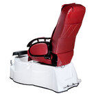 Fotel do pedicure z masażem BR-3820D Bordowy (8)