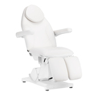 Fotel kosmetyczny elektryczny Sillon Basic pedi 3 siln. biały (1)
