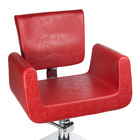Fotel fryzjerski Vito BH-8802 czerwony (2)