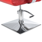 Fotel fryzjerski Vito BH-8802 czerwony (4)