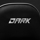 Fotel Gamingowy DARK materiałowy Czarny / Ciemno szary (13)