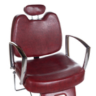 Fotel barberski HOMER II BH-31275 Czerwony (2)