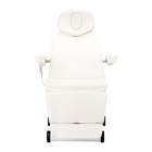 Fotel kosmetyczny elektryczny obrotowy Azzurro 873 biały (8)