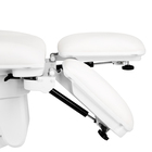 Fotel kosmetyczny elektryczny Sillon Basic pedi 3 siln. biały (6)
