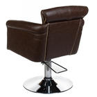 Fotel fryzjerski ALBERTO BH-8038 brązowy (4)